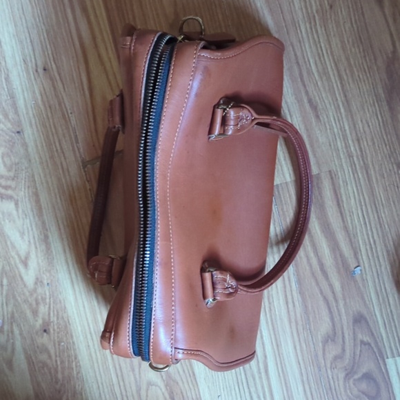 Coach Tan Leather Satchel - Picture 6 of 9